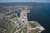 Port of Milwaukee from the Sky